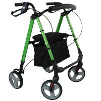 Rollator 8inch Flexi Height Adjustable - Lime Green