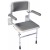 Solo Standard Wall Mounted Padded Shower Chair