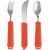 Bendable Cutlery Set - Red