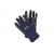 Textile Gloves Small Blue