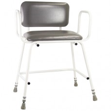 Torbay Bariatric Perching Stool with Back and Arm Rests