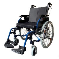G4 Plus Wheelchair S/P 51cm Seat with Drum Brake Blue