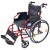 Wheelchair Deluxe Self Propelled - Red