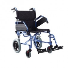 Lightweight Aluminium Transit Wheelchair 46cm Seat